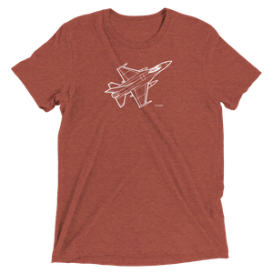 Air Force's Dynamic F-16 2 Tri-blend T-Shirt