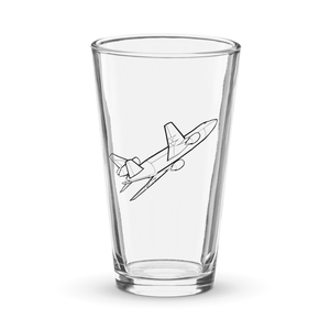 KC-10 Extender Air Refueling Jet  Shaker Pint Glass