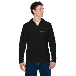 P-59 Airacomet - First US Jet Fighter SOL'S Unisex Basic Zip Hoodie | SOL'S 01714