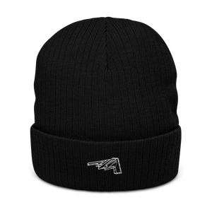 B-2 Spirit Stealth Bomber Atlantis Recycled Cuffed Beanie