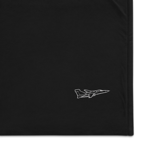 EF-111A Raven, USAF's Electronic Warfare Jet 2 Port Authority Embroidered Premium Sherpa Blanket