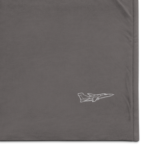 EF-111A Raven, USAF's Electronic Warfare Jet 2 Port Authority Embroidered Premium Sherpa Blanket