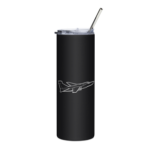 EF-111A Raven, USAF's Electronic Warfare Jet 2  Stainless Steel Tumbler