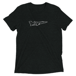 EF-111A Raven, USAF's Electronic Warfare Jet 2 Tri-blend T-Shirt