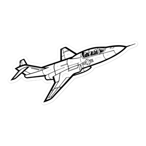 McDonnell F-101B Voodoo Fighter Sticker