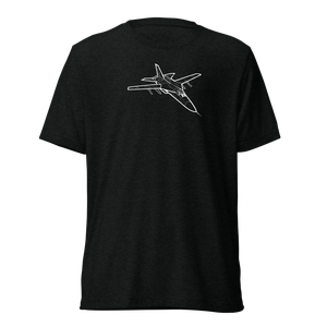 General Dynamics F-111 Aardvark 3 Tri-blend T-Shirt