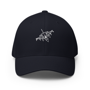 F-16 Fighting Falcon Flexfit Hat