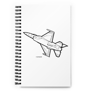 Air Force Jet F-16 5 Notebook