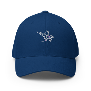 Air Force Jet F-16 5 Flexfit Hat