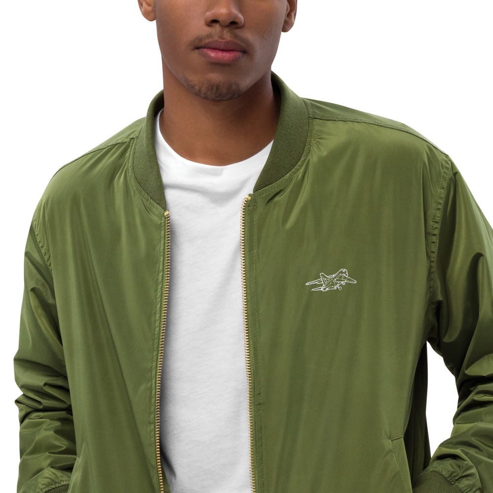 A-7 Corsair II - Air Force Jet 2 Threadfast Apparel Bomber Jacket 