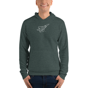 McDonnell Douglas F-15 Eagle 3 Bella + Canvas Hoodie