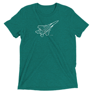 McDonnell Douglas F-15 Eagle 3 Tri-blend T-Shirt