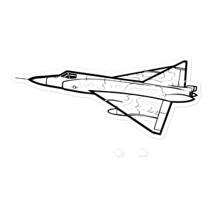 USAF's F-102 Delta Dagger Sticker