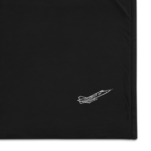 USAF's F-106 Delta Dart Port Authority Embroidered Premium Sherpa Blanket
