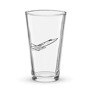 USAF's F-106 Delta Dart  Shaker Pint Glass