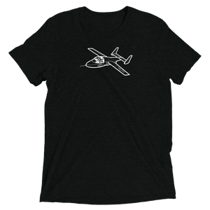 Fairchild T-46 NGT - USAF Training Jet Tri-blend T-Shirt