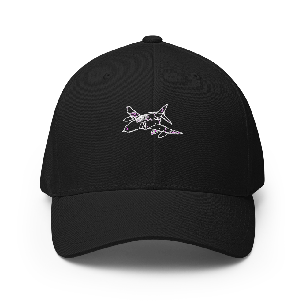 USAF's F-4 Phantom II Jet 2 Flexfit Hat 
