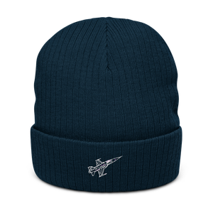 Air Force's F-5 Tiger Jet 3 Atlantis Recycled Cuffed Beanie