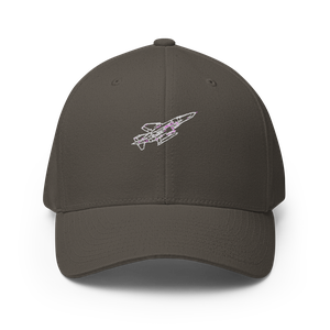 USAF F-4 Phantom II Jet 3 Flexfit Hat