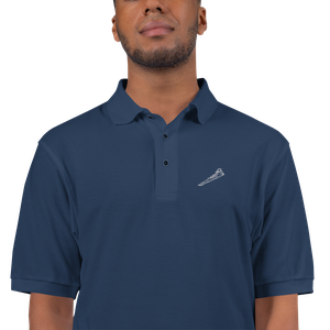 B-49 Flying Wing: The Futuristic Bomber Port Authority Embroidered Polo Shirt