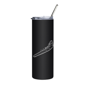 B-49 Flying Wing: The Futuristic Bomber  Stainless Steel Tumbler