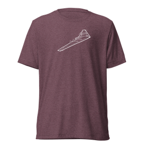 B-49 Flying Wing: The Futuristic Bomber Tri-blend T-Shirt