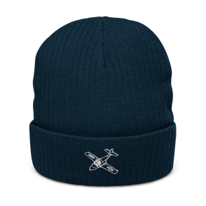 USAF's Cessna T-37 Tweet 2 Atlantis Recycled Cuffed Beanie