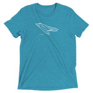 F-117 Nighthawk Stealth Fighter Tri-blend T-Shirt