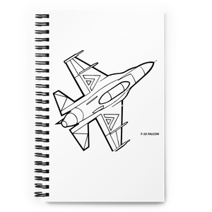 F-16 Air Force Jet 4 Notebook