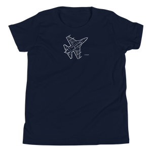 F-16 Air Force Jet 4 Youth T-Shirt