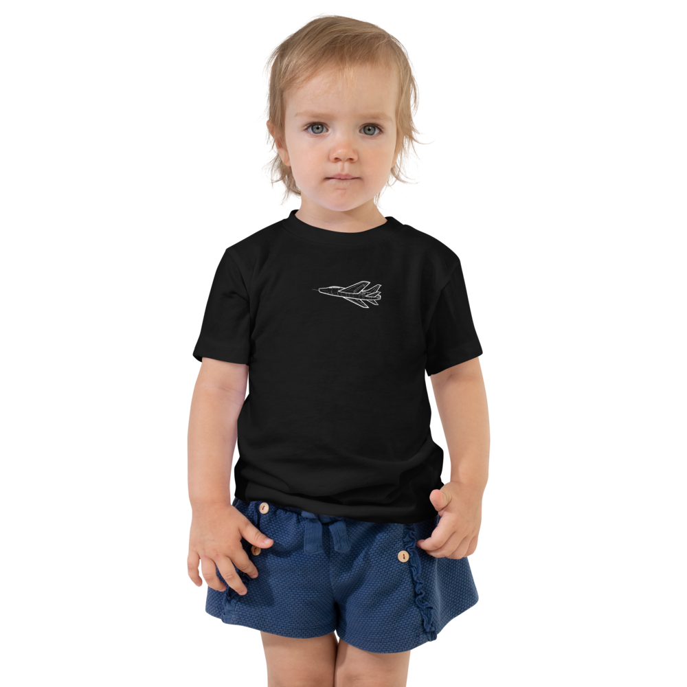 F-100 Super Sabre - USAF's First Supersonic Fighter Toddler T-Shirt 