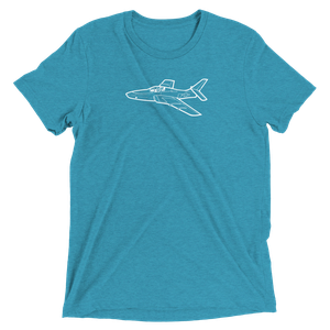 USAF's RF-84 Thunderflash Jet Tri-blend T-Shirt