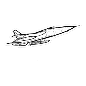 Republic F-105 Thunderchief - The Thud Sticker