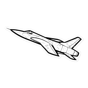 Republic F-105 Thunderchief 3 Sticker