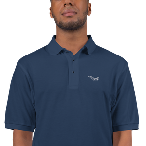 F-16 Fighting Falcon 7 Port Authority Embroidered Polo Shirt