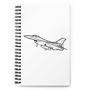 F-16 Fighting Falcon 7 Notebook