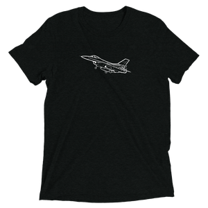 F-16 Fighting Falcon 7 Tri-blend T-Shirt