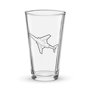 McDonnell F-101 Voodoo  Shaker Pint Glass