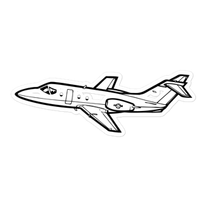 Beechcraft T-1A Jayhawk Trainer Sticker