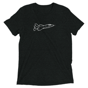 Lockheed Martin F-35 Lightning II Tri-blend T-Shirt