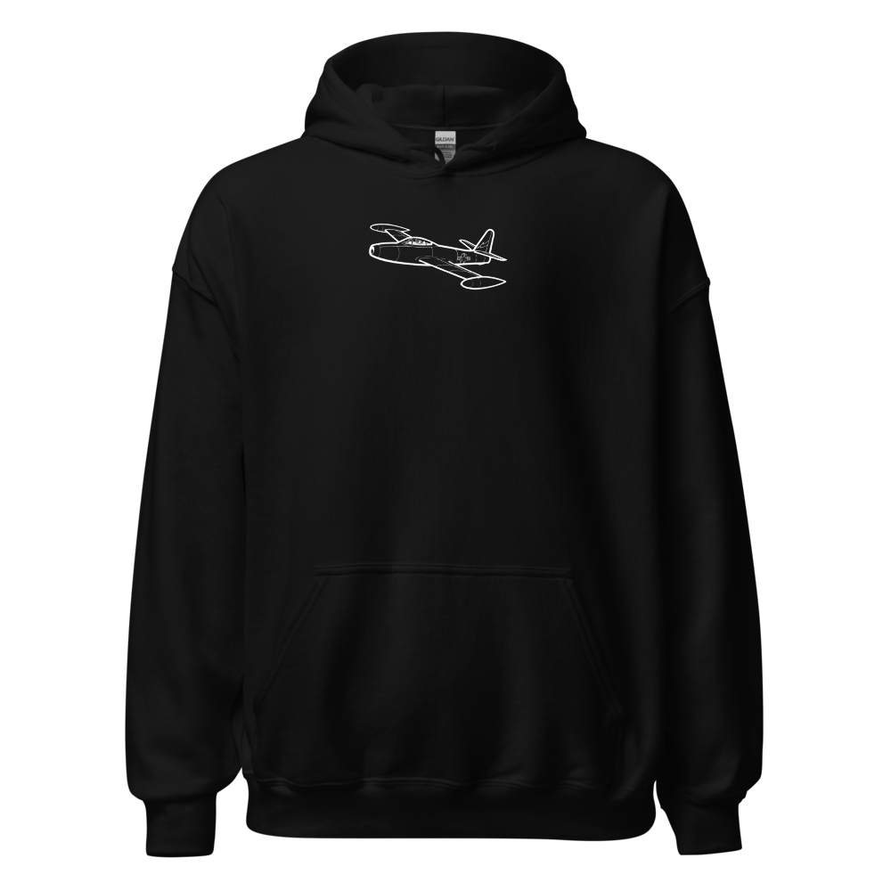 F-84 Thunderjet - Jet-Powered Pioneer Hoodie Sweatshirt 