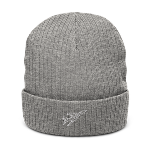 B-1 Lancer Supersonic Bomber Atlantis Recycled Cuffed Beanie