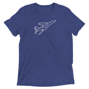 B-1 Lancer Supersonic Bomber Tri-blend T-Shirt