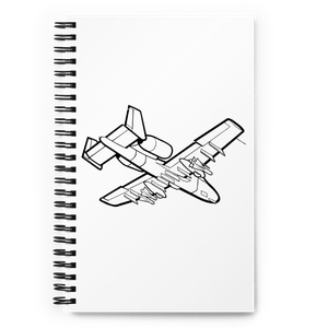 A-10 Thunderbolt II Warthog Notebook