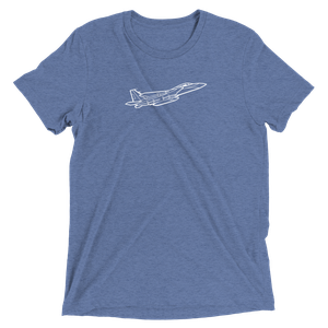 McDonnell Douglas F-15 Eagle 7 Tri-blend T-Shirt