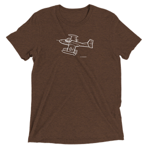 Cessna A-37 Dragonfly - Combat Proven Tri-blend T-Shirt
