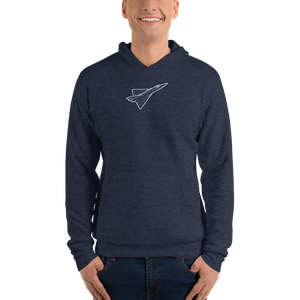 Convair F-106 Delta Dart Interceptor 2 Bella + Canvas Hoodie