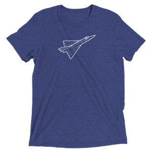 Convair F-106 Delta Dart Interceptor 2 Tri-blend T-Shirt