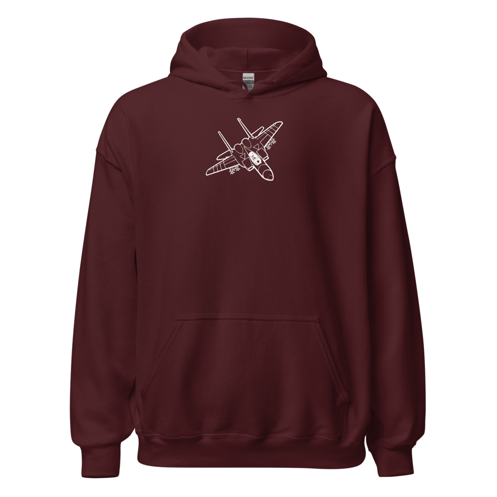 McDonnell Douglas F-15 Eagle 6 Hoodie Sweatshirt 