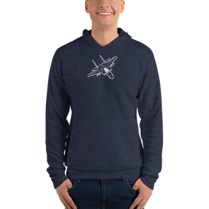 McDonnell Douglas F-15 Eagle 6 Bella + Canvas Hoodie